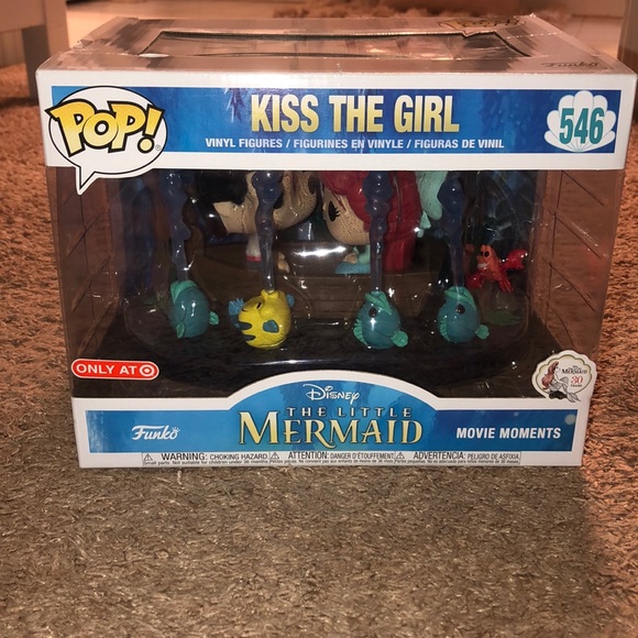 funko pop ariel kiss the girl